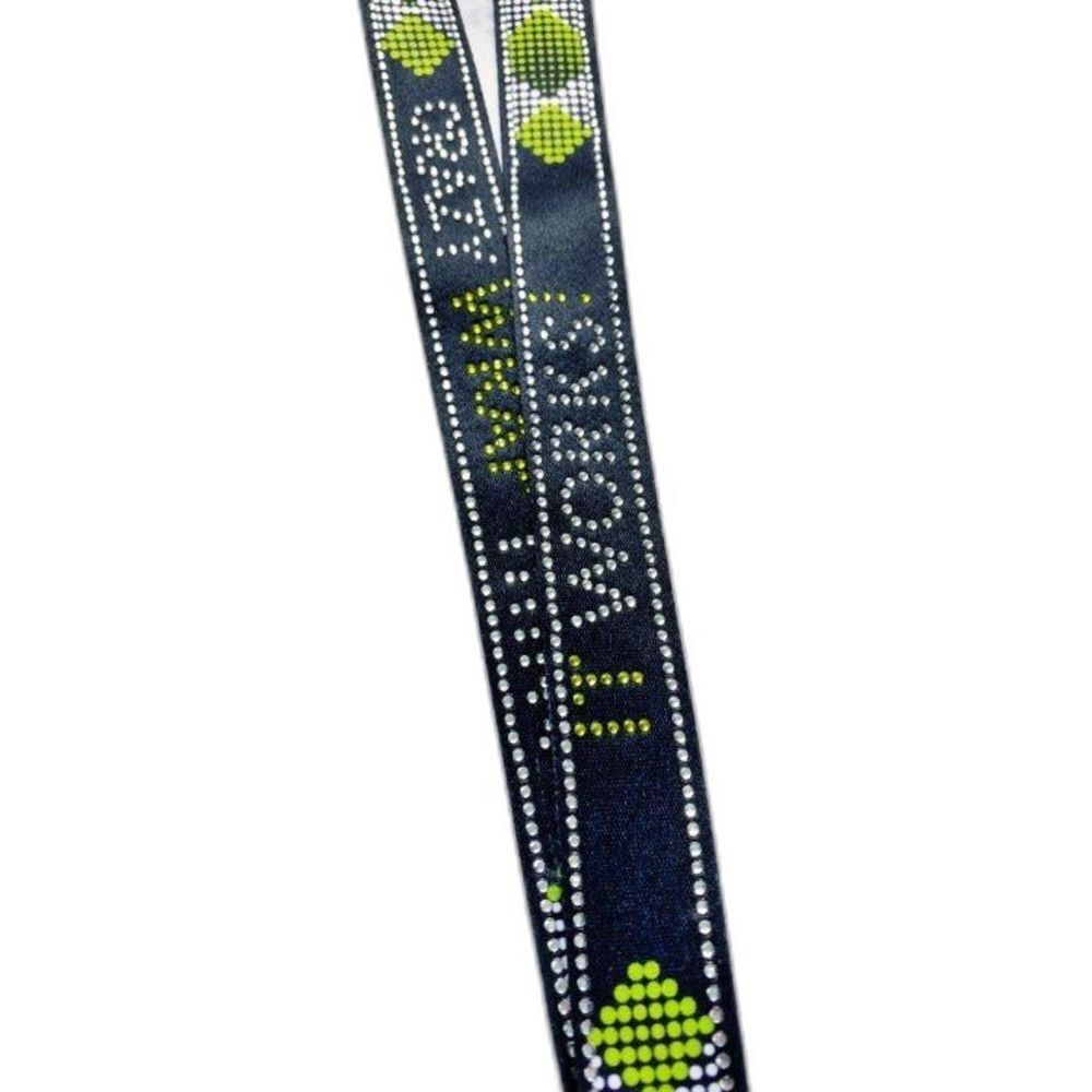 It Works Crystal Studded Lanyard